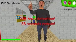 Baldi's Basics mod menu testing part one