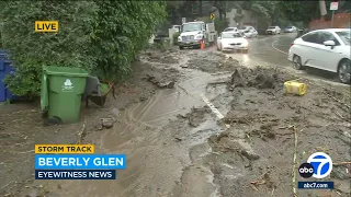 Mudslides and damaged homes: Beverly Glen area now in clean-up mode