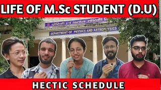 LIFE OF M.Sc STUDENT AT DELHI UNIVERSITY || DU LIFE || DEPARTMENT OF PHYSICS AND ASTROPHYSICS #du