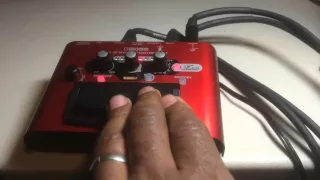 Demo featuring Boss VE-2 Vocal Harmonist pedal