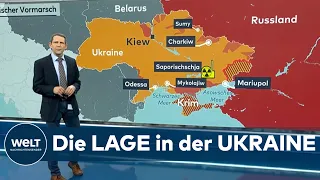 KRIEG in der UKRAINE: Analyse der russischen KAMPFHANDLUNGEN