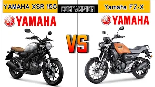 Yamaha XSR 155 vs Yamaha FZ-X Comparison