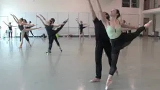 PNB's Square Dance rehearsal