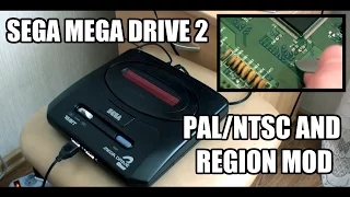 Восстановление и доработка Sega Mega Drive 2 (PAL/NTSC и Region мод)