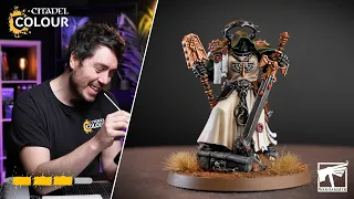 How to Paint Asmodai, Dark Angels Master of Repentance | Advanced Level | Warhammer 40,000