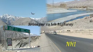 Nimmu to leh road // National highway 1 // srinagar to leh traveling // नेशनल हाईवे 1 #nimmu_to_leh