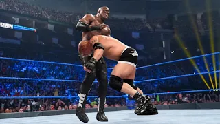 WWE Goldberg vs Bobby Lashley Summerslam 2021 Universal championship Goldberg destroy Bobby Lashley