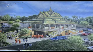 Khmer New Year at Khemara Buddhikaram temple (Wat Khmer), Long Beach, CA:  April 16, 2023