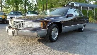 1996 Cadillac Fleetwood Brougham Start Up, Exhaust, and In Depth Tour