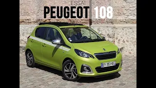 Essai Peugeot 108 1.0 VTi 72 Top Collection 2019