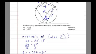 Circle Theorem Q10