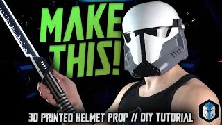 Making the Imperial Mandalorian Commando Helmet