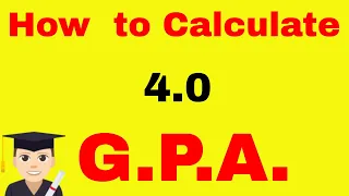 How to Calculate GPA | 4.0 Grade Point Average Formula