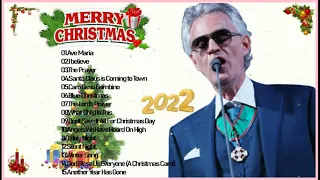 Andrea Bocelli New Christmas Songs 2022- Andrea Bocelli Merry Christmas 2022