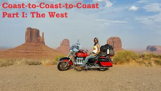 Motorcycle Camping Across America by Backroad and Byway - Part I: The West