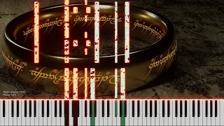 Prologue: One Ring to Rule Them All - Lord of the Rings - Solo Piano