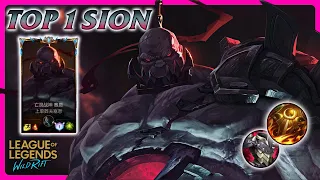 Wild Rift SION - #1 Sion S7 Ranked Gameplay + Build