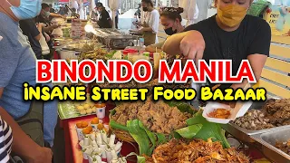 MANILA CHINATOWN's INSANE STREET FOOD BAZAAR | Street Food Tour in Binondo Manila, Philippines