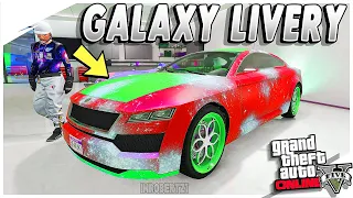 GTA 5 Full Galaxy Livery Merge Glitch Car to Car Merge F1 Wheels Any Car in GTA Online