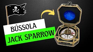 Fiz a bússola do Jack Sparrow com impressão 3D!