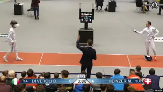 2019 108 T16 04 M E Individual Heidenheim GER WC RED DI VEROLI ITA vs HEINZER SUI