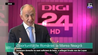 Interviu în exclusivitate cu Mircea Geoana. Securitatea alimentară pe agenda NATO. #Digi24