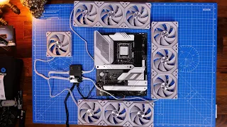 How to connect and setup Lian Li SL120 V2 fans (including on an all-in-one cooler)