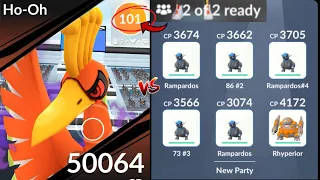 Super Fast SHADOW HO-OH *Duo Raid* with 100sec Remaining.