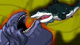 The Bloop VS Megalodon | Bloopid?! #animation #shark