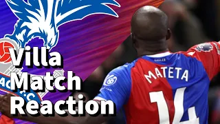 FINAL GAME OF THE SEASON Crystal Palace v Aston Villa Match Reaction #cpfc #crystalpalace