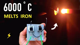 Simple Circuit that can Melt Iron DIY