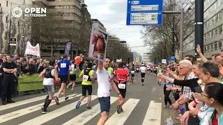 Marathon 2018 - Mathijs loopt laatste kilometer met overleden dochter
