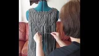 Macrame vest. Fun & positive