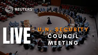 LIVE: U.N. Security Council briefing on the humanitarian crisis in Ukraine