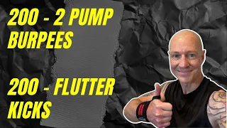 Keep it Simple Workout | Burpees and Flutter Kicks | Follow Along Workout