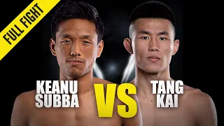 Keanu Subba vs. Tang Kai | ONE Championship Full Fight