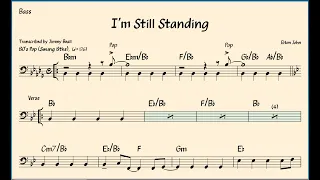I'm Still Standing - Bass Chart | Free Download