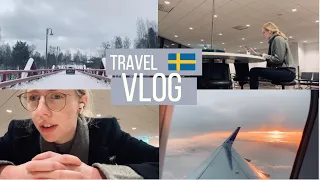 Travelling Home to Sweden for Christmas 2020 ✈️ 🇸🇪 | 24h Travel Vlog