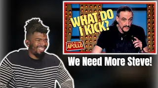 AMERICAN REACTS TO Steve Hughes | LIVE AT THE APOLLO