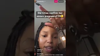 Chloe Bailey has a message following rumors of her sister, Halley Bailey’s, pregnancy with DDG 👀🔥