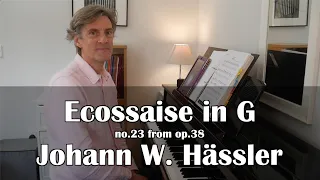 Ecossaise in G (op.38, no.23) by J. Hässler: ABRSM Grade 2 Piano (2021 & 2022) - A3