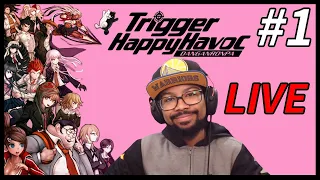 FIRST TIME PLAYING DANGANRONPA! | Danganronpa: Trigger Happy Havoc - Part 1