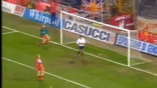 Genoa v Liverpool - UEFA Cup Round 1991-92