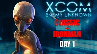 Can I Actually Complete XCOM: Enemy Unknown? | Day 1 | Classic Difficulty + Ironman Mode