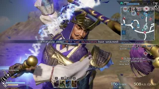 Dynasty Warriors 9 Empires PC | 真・三國無双8 Empires | Zhang Liao (張遼) Gameplay | CHAOS (修羅)