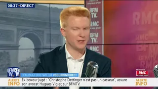 Adrien Quatennens dénonce "une campagne électorale déguisée en grand débat national"