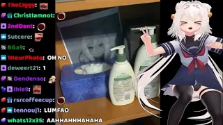 Vtuber Filian Reacts to my Very Cursed Gaming Setup