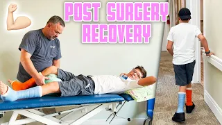 POST SURGERY RECOVERY UPDATE | FIRST TIME BACK TO THERAPY AFTER MAJOR SURGERY