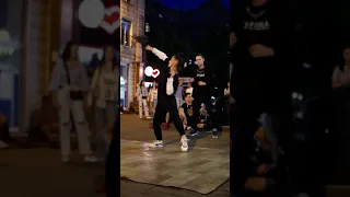 Shakira Hips Don't Lie Street dancing in Kyiv, Ukraine