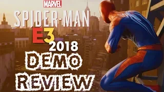 Spider-Man PS4 E3 2018 Full Demo Review (Web Swinging, Combat, Map Size, Etc.)